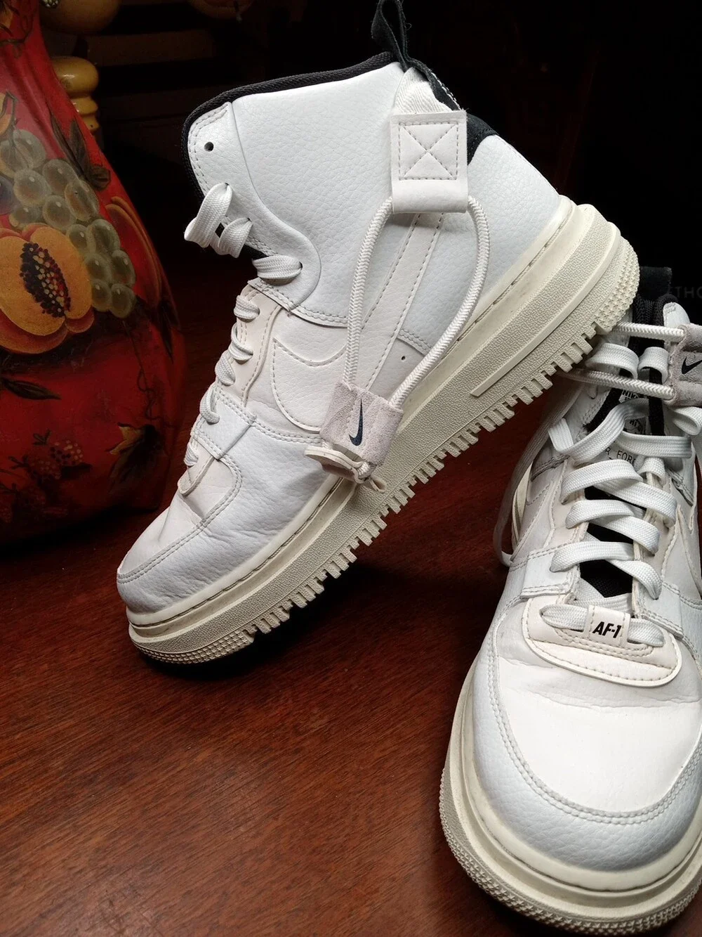 Air Force 1 HI UT 2.0 Women's Size 9 Summit White/Sail-Black DC3584-100